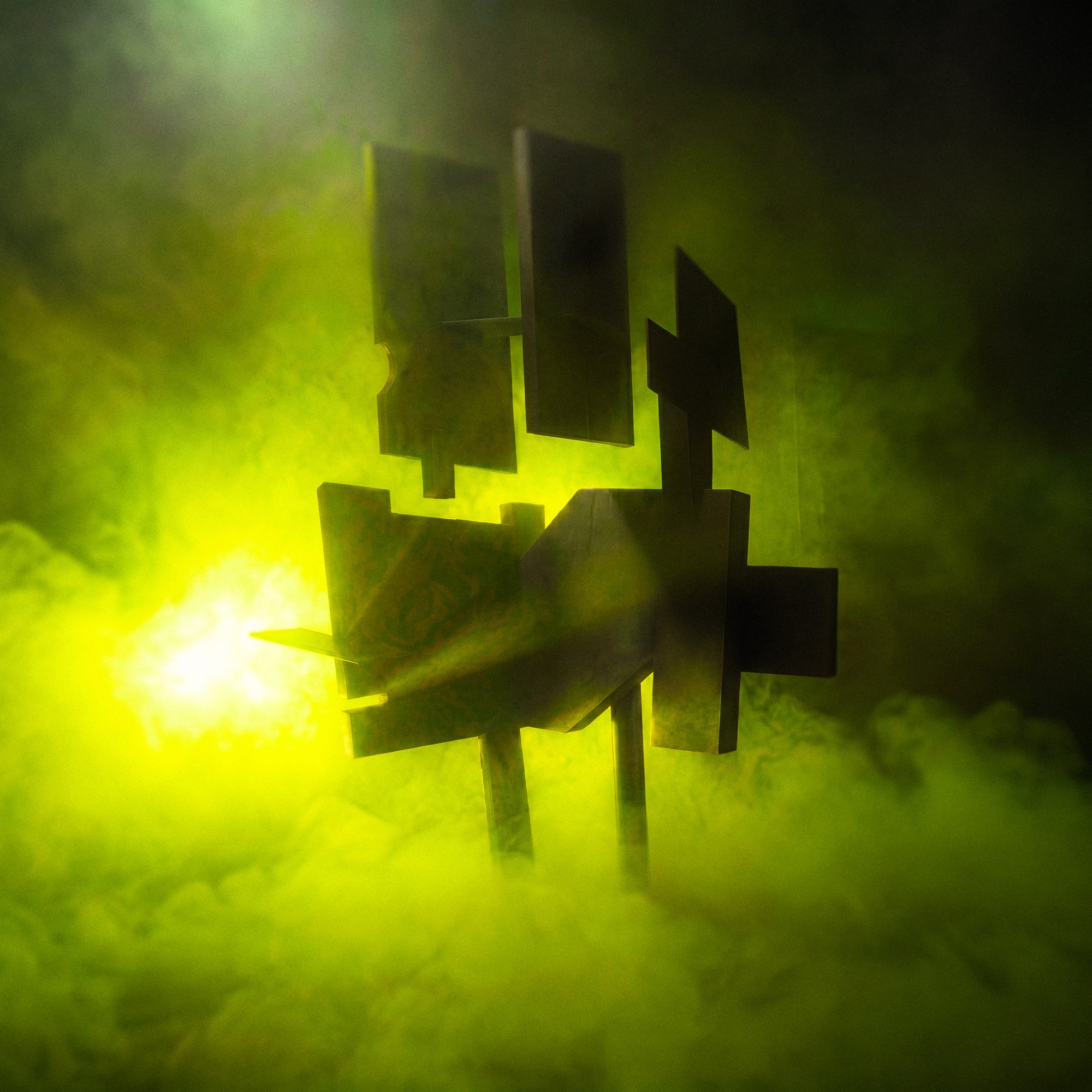 Final static, centered composition